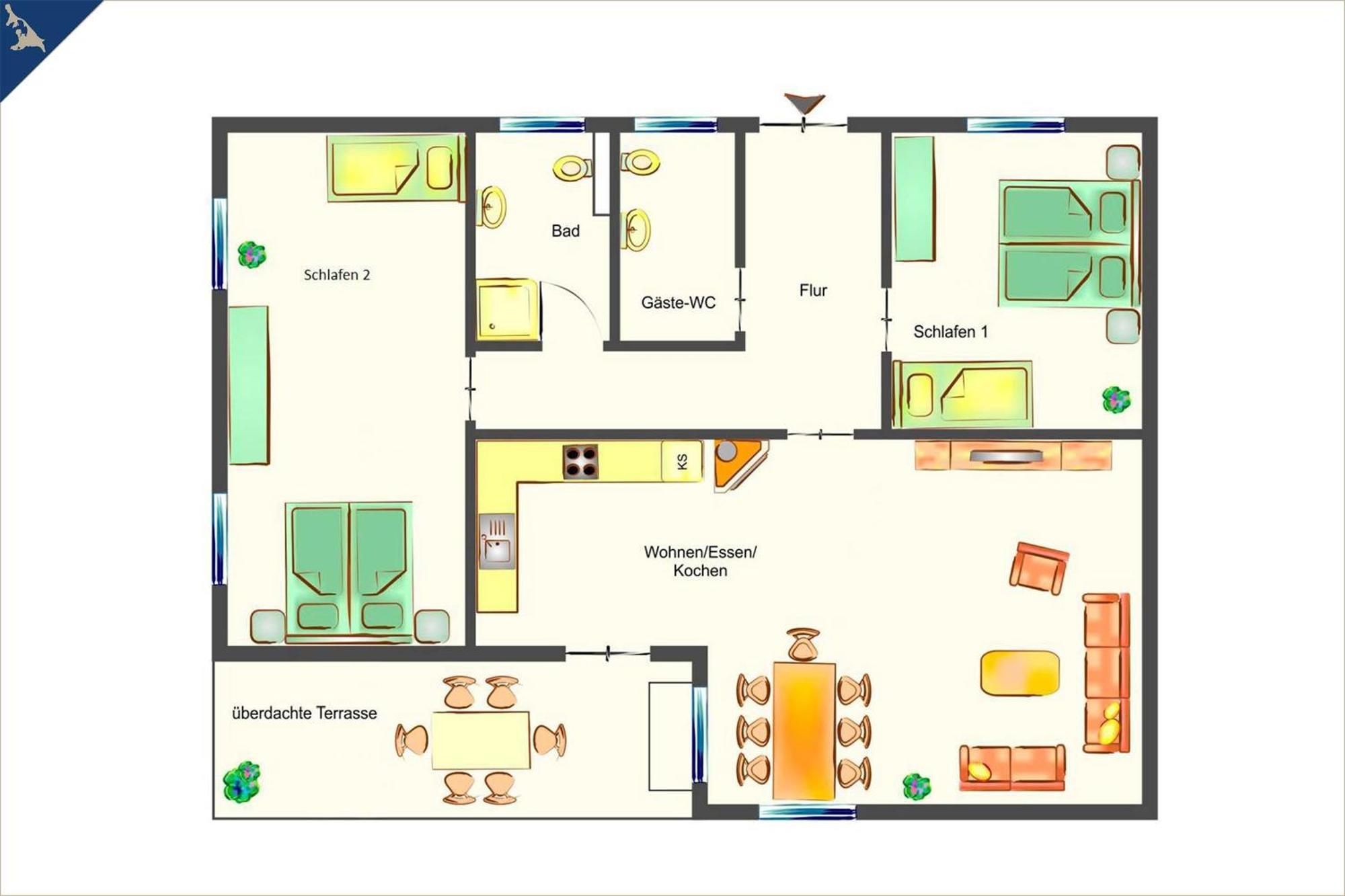 Ferienhaus Zirchow 1 Dış mekan fotoğraf